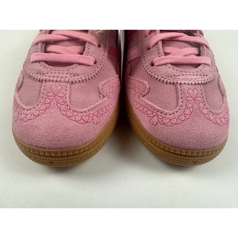 Adidas Sneakers Handball Spezial J Pink Suede Heart 5 Suede NWT